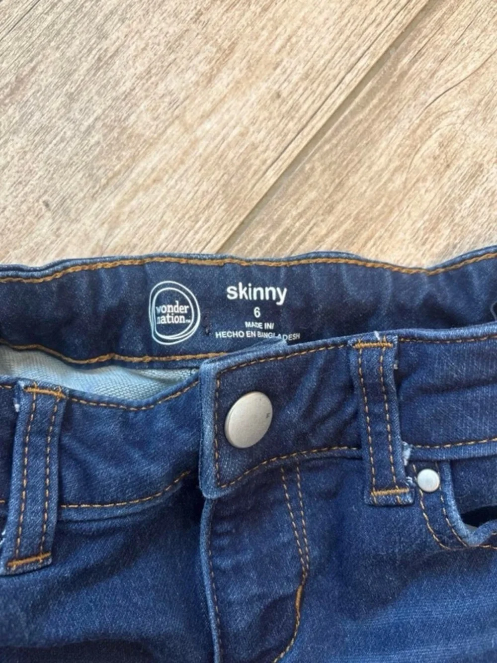 wonder nation Dark Blue Skinny Girls' Jeans